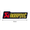 ADESIVO TERMICO 180X53 MM AKRAPOVIC SP SERIE ALTE TEMPERATURE UNIVERSALE