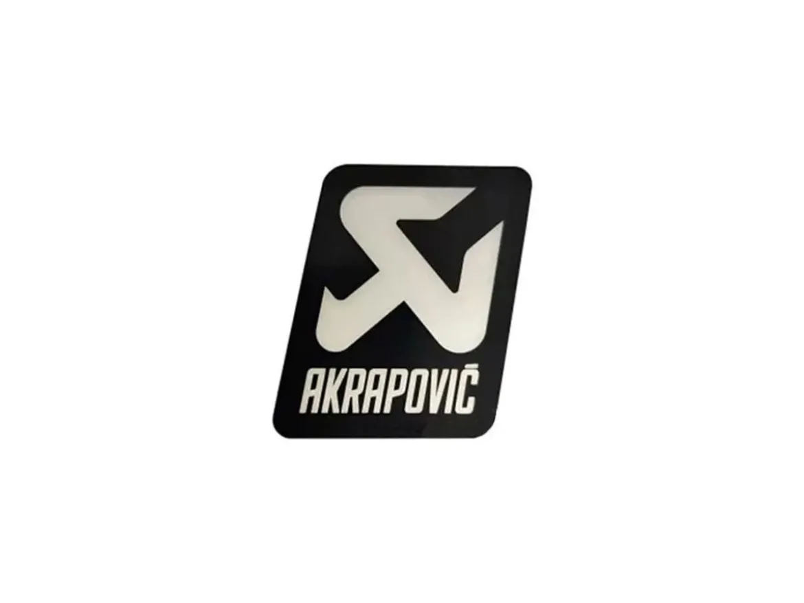 ADESIVO TERMICO 60X45 MM TERMORESISTENTE PER SCARICO AKRAPOVIC