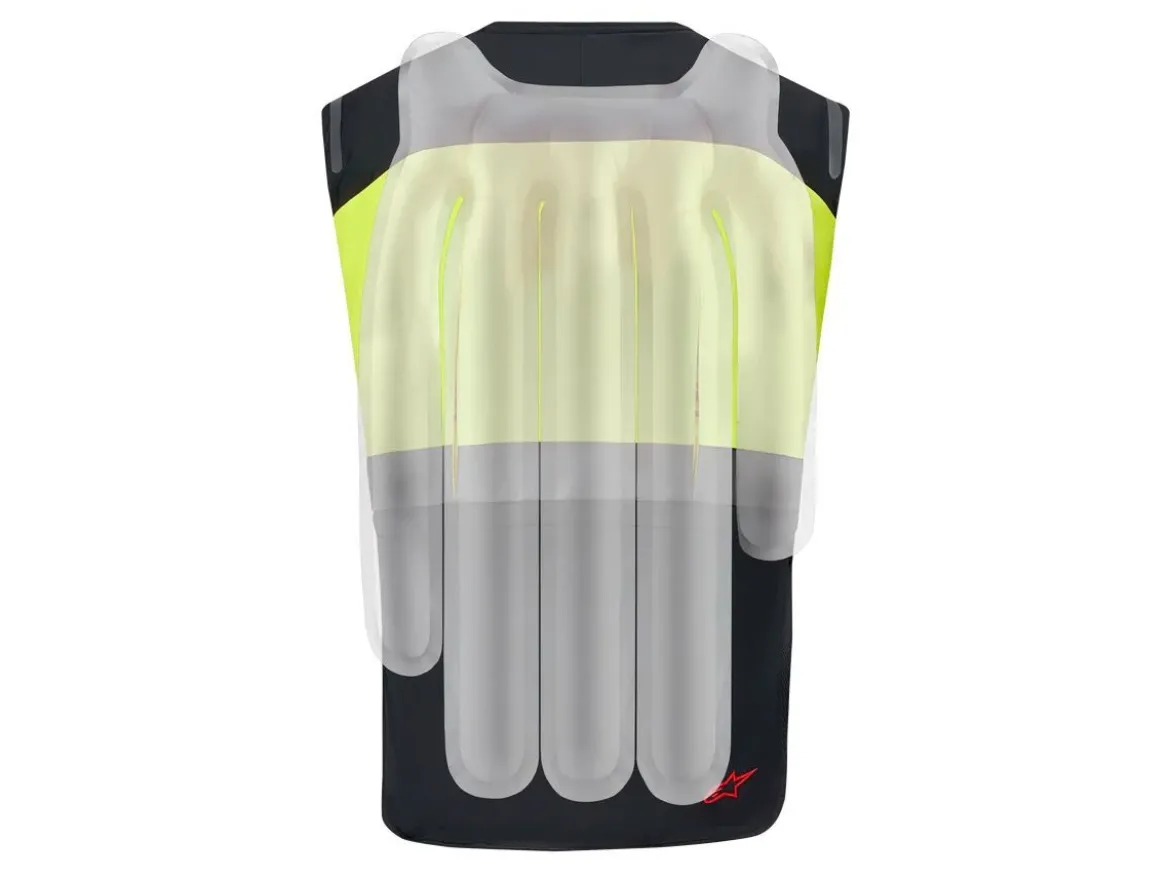 AIRBAG TECH AIR 3 V2 SYSTEM NERO-GIALLO FLUO ALPINESTARS