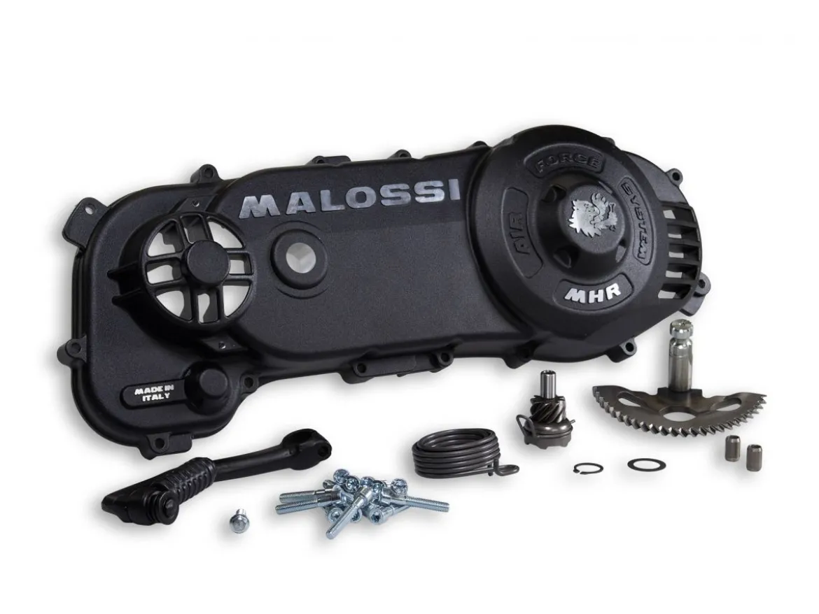 AIR FORCE COPERCHIO COMPLETO DI BULLONERIA KIT AVVIAMENTO PER CARTER MALOSSI C-ONE RC-ONE MOTORI PIAGGIO MALOSSI GILERA RUNNER S