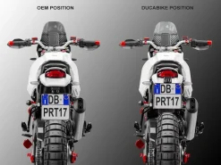 ALZA TARGA REGOLABILE DBK DUCATI DESERT X 2022