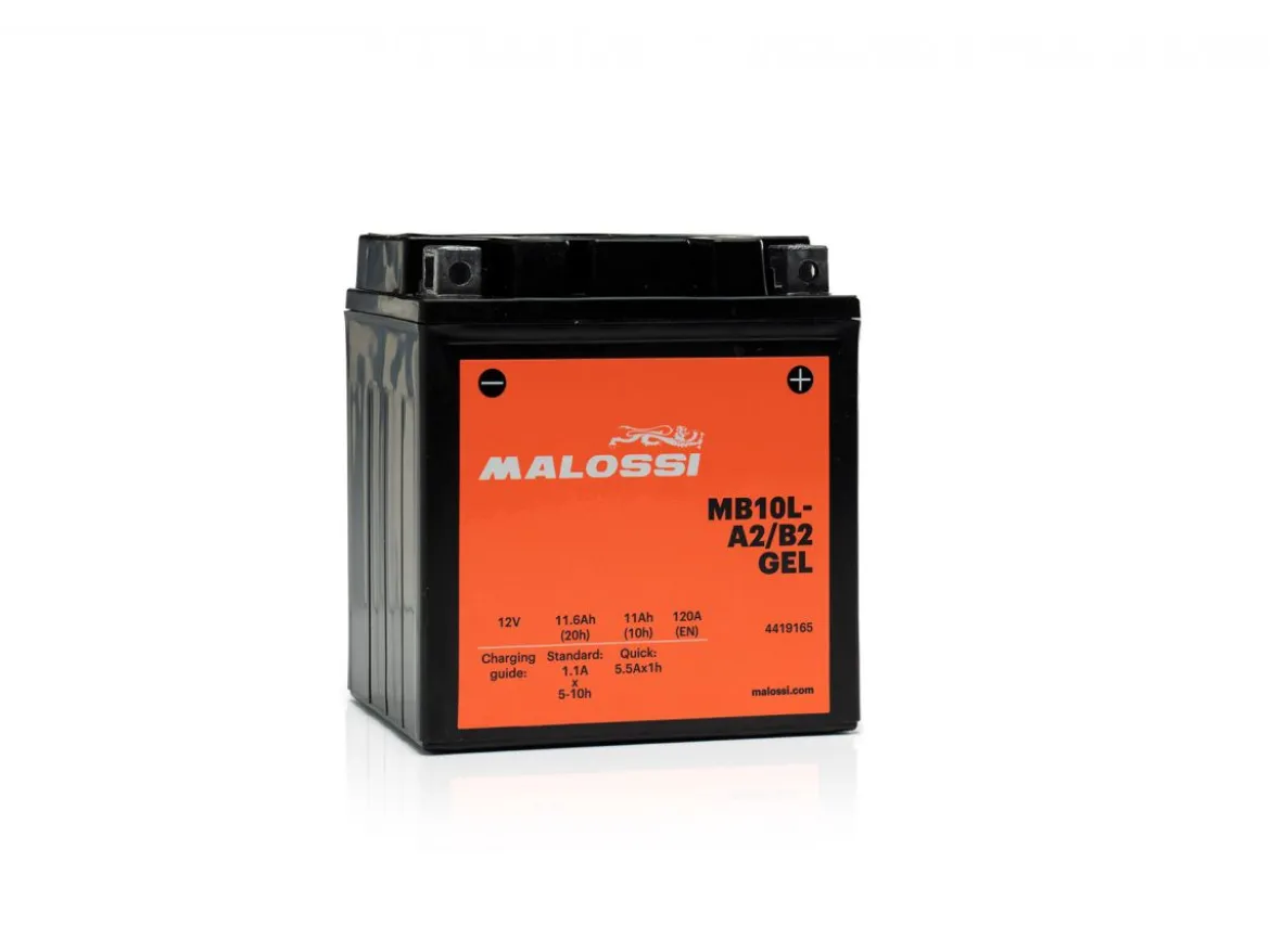 BATTERIA MALOSSI MB10L-A2/B2 GEL MALOSSI PIAGGIO X9 AMALFI 180 4T LC