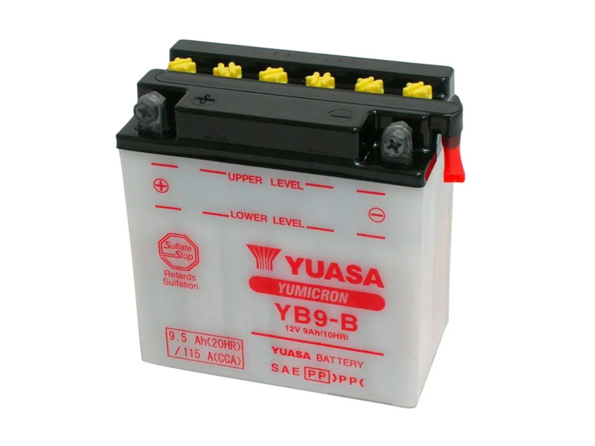 BATTERIA STANDARD AD ACIDO YUASA 135X75X139 MM