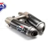 96451208B COPPIA TERMINALI OMOLOGATI TERMIGNONI CARBONIO DUCATI HYPERMOTARD 796