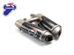 96451208B COPPIA TERMINALI OMOLOGATI TERMIGNONI CARBONIO DUCATI HYPERMOTARD 796
