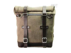BORSA LATERALE SCRAM CUOIO 22L-30L UNIT GARAGE BMW K 75 / K 100 / K 1100