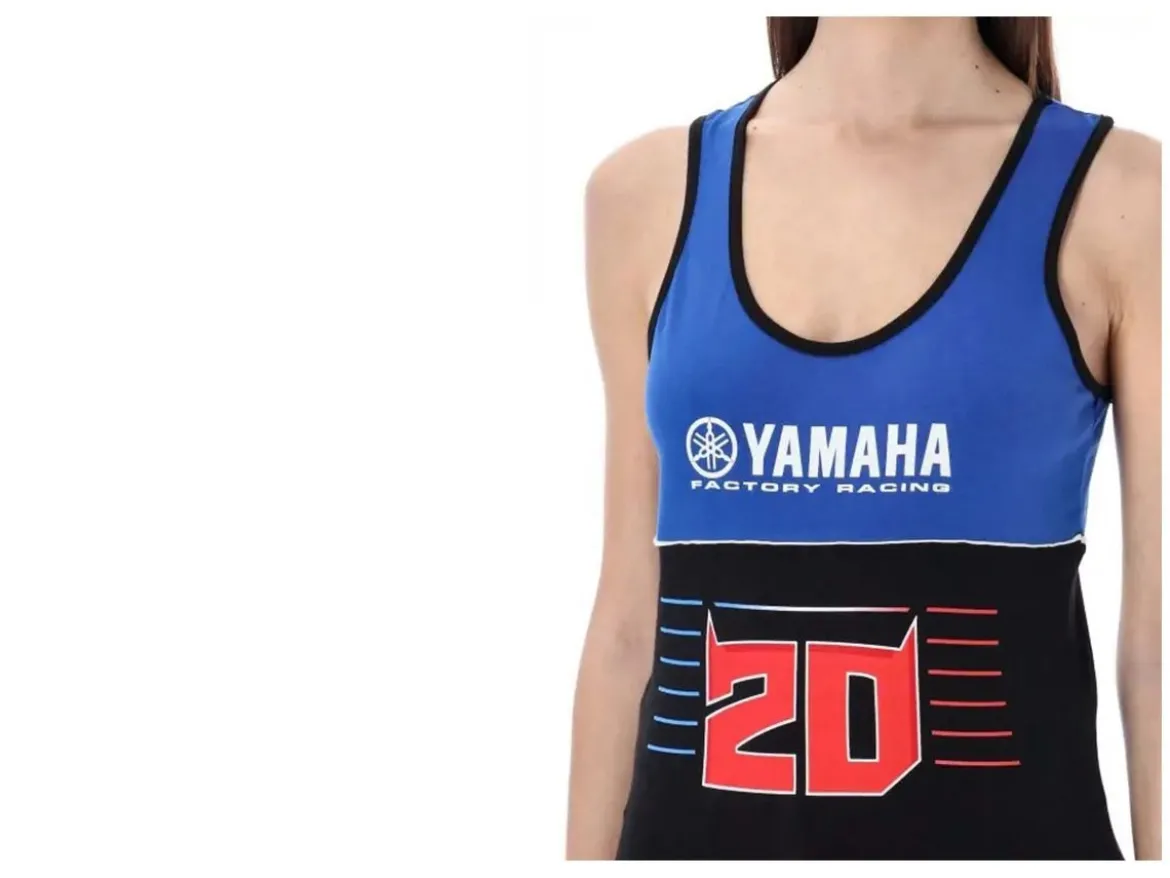 2333903 CANOTTA DONNA UFFICIALE YAMAHA FABIO QUARTARARO 20