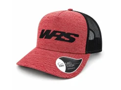 CAPPELLINO CON VISIERA ORIGINALE WRS MELANGE ROSSO
