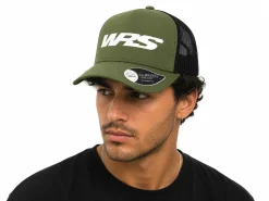 CAPPELLINO CON VISIERA ORIGINALE WRS VERDE MILITARE
