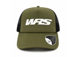 CAPPELLINO CON VISIERA ORIGINALE WRS VERDE MILITARE