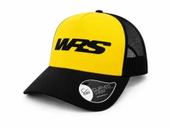 CAPPELLINO CON VISIERA ORIGINALE WRS NERO GIALLO