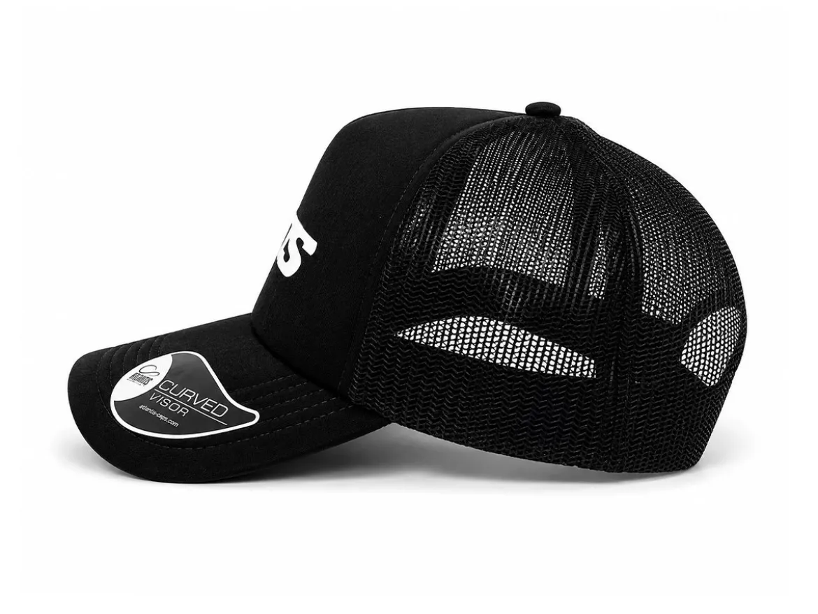 CAPPELLINO CON VISIERA ORIGINALE WRS NERO