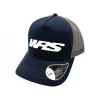 CAPPELLINO CON VISIERA ORIGINALE WRS BLU GRIGIO