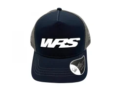 CAPPELLINO CON VISIERA ORIGINALE WRS BLU GRIGIO