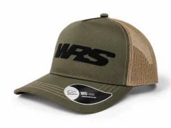 CAPPELLINO CON VISIERA ORIGINALE WRS GIALLO SENAPE NERO