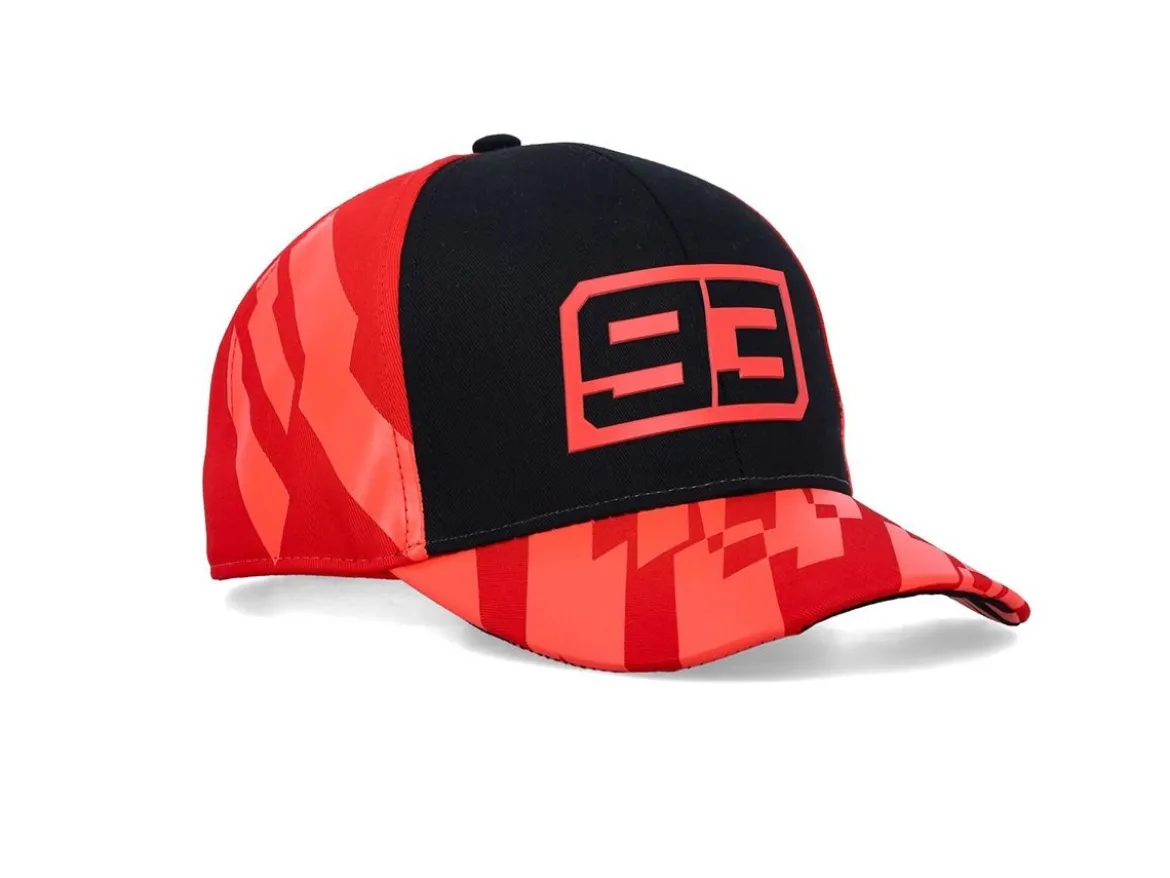2543005 CAPPELLINO UFFICIALE MARC MARQUEZ 93 PATTERN RETTANGOLI