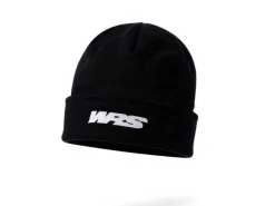 CAPPELLO INVERNALE NERO CON LOGO RICAMATO ORIGINALE WRS