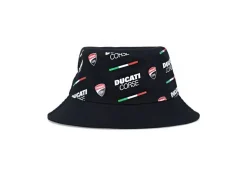 2446005 CAPPELLO PESCATORE UFFICIALE DUCATI CORSE ALLOVER LOGO