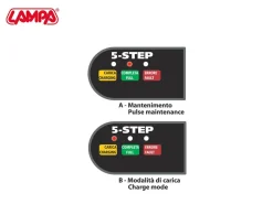 CARICABATTERIA INTELLIGENTE AMPEROMATIC DIGIT LAMPA 6/12V 6 STEP