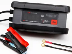 CARICABATTERIA + MANTENITORE CARICA 12V 3A RUGGED SPX 458 SCHUMACHER