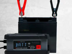 CARICABATTERIA + MANTENITORE CARICA 12V 3A RUGGED SPX 458 SCHUMACHER