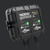 CARICA BATTERIE 2 BANCHI NOCO GENIUS 10 6V / 12V 4A