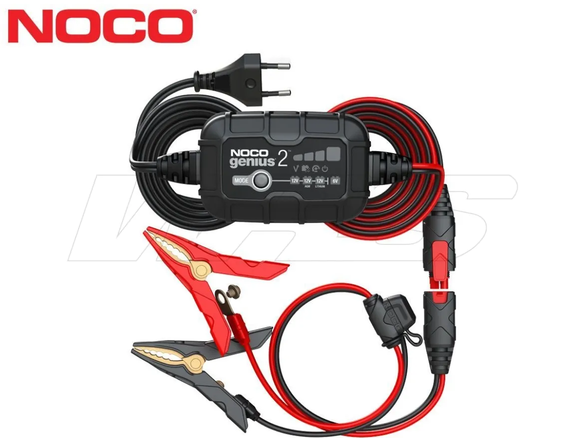 CARICA BATTERIE NOCO GENIUS 2 6V / 12V 2A