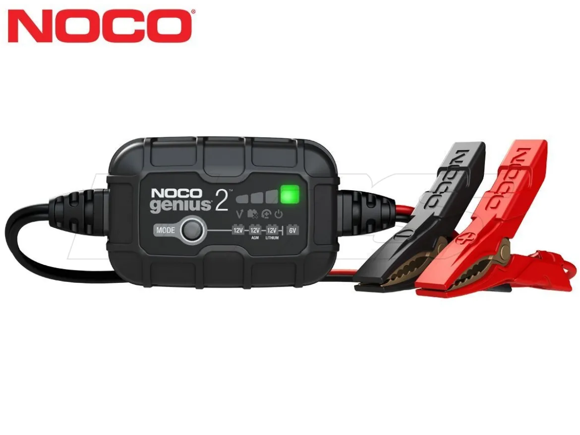 CARICA BATTERIE NOCO GENIUS 2 6V / 12V 2A