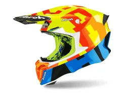 CASCO AIROH OFF ROAD TWIST 2.0 FRAME YELLLOW FLUO
