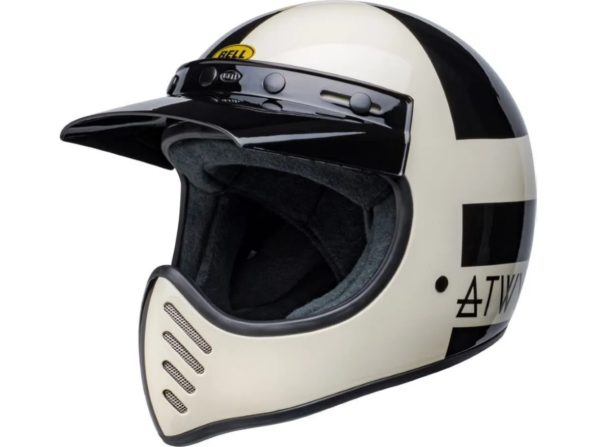 CASCO BELL MOTO-3 ATWYLD ORBIT BIANCO/NERO