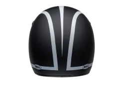 CASCO BELL MOTO-3 FASTHOUSE OLD ROAD NERO/BIANCO OPACO/LUCIDO