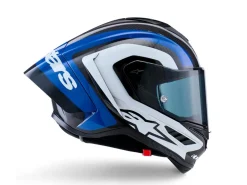 CASCO INTEGRALE ALPINESTARS SUPERTECH R10 ARIUS ECE06/DOT NERO-BLU