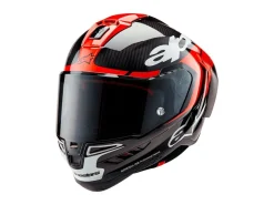 CASCO INTEGRALE ALPINESTARS SUPERTECH R10 ELEMENT ECE 06 ROSSO-NERO