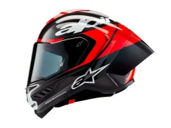CASCO INTEGRALE ALPINESTARS SUPERTECH R10 ELEMENT ECE 06 ROSSO-NERO