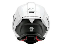 CASCO INTEGRALE ALPINESTARS SUPERTECH R10 SOLID ECE 06 BIANCO LUCIDO