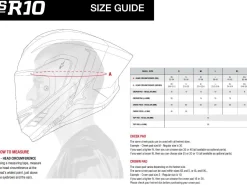 CASCO INTEGRALE ALPINESTARS SUPERTECH R10 ELEMENT ECE 06 BIANCO-NERO