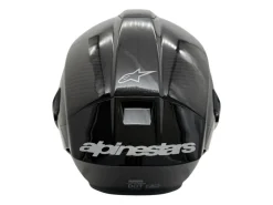 CASCO INTEGRALE ALPINESTARS SUPERTECH R10 SOLID ECE 06 CARBONIO NERO