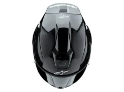CASCO INTEGRALE ALPINESTARS SUPERTECH R10 SOLID ECE 06 CARBONIO NERO