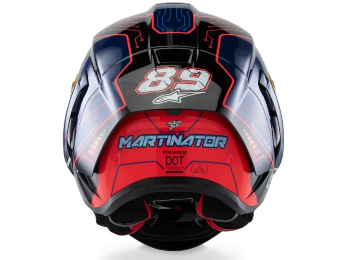 CASCO INTEGRALE ALPINESTARS SUPERTECH R10 MARTINATOR R01 LIMITED EDITION