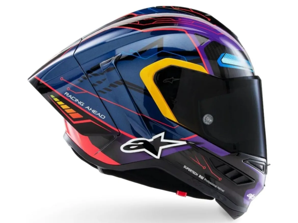 CASCO INTEGRALE ALPINESTARS SUPERTECH R10 MARTINATOR R01 LIMITED EDITION
