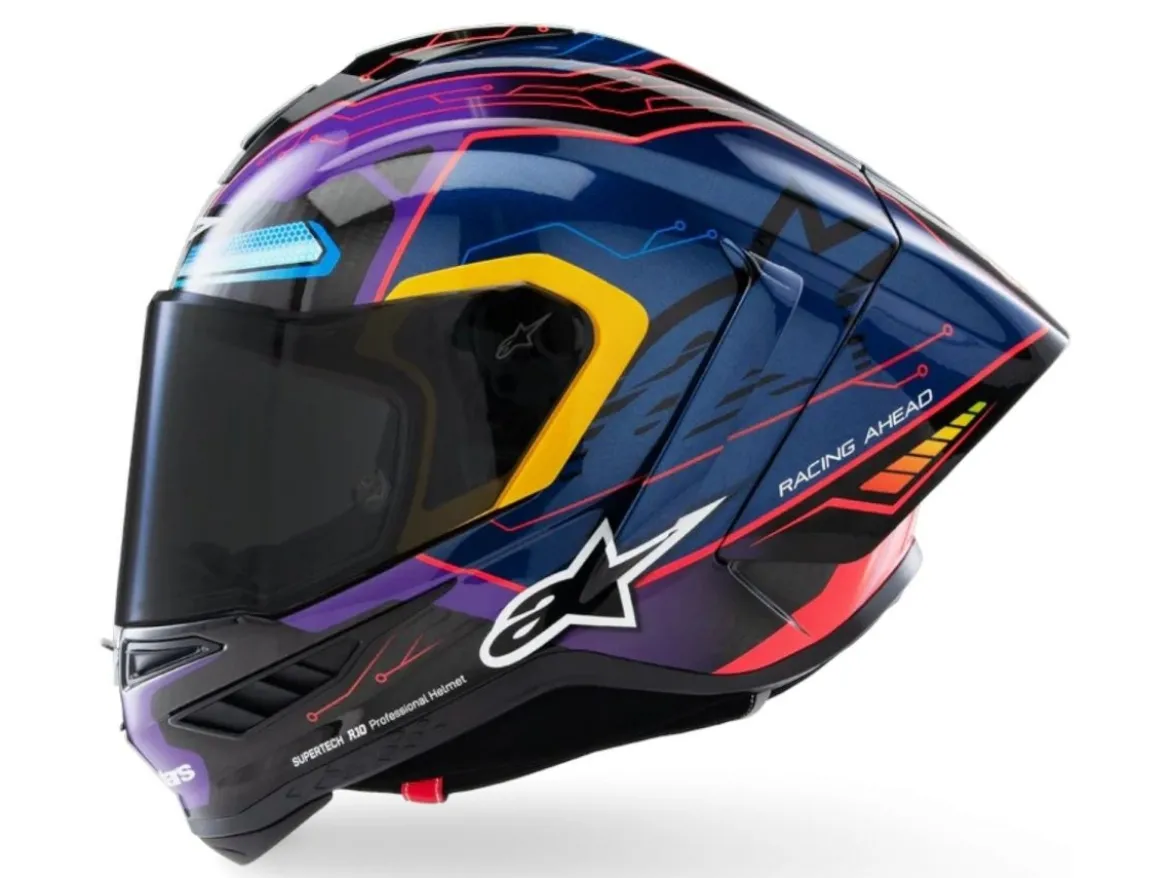 CASCO INTEGRALE ALPINESTARS SUPERTECH R10 MARTINATOR R01 LIMITED EDITION