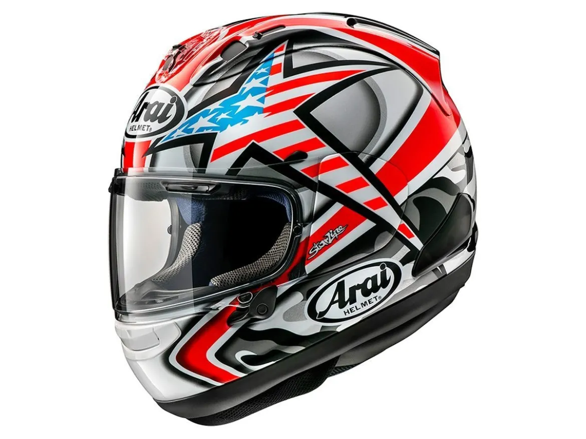 CASCO INTEGRALE ARAI RX-7 V EVO HAYDEN LAGUNA SECA