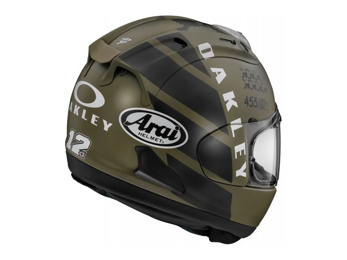 CASCO INTEGRALE ARAI RX-7 V EVO MAVERICK OAKLEY 22-06