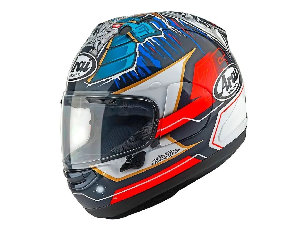 CASCO INTEGRALE ARAI RX-7 V EVO PEDROSA SHOWGUN 22-06