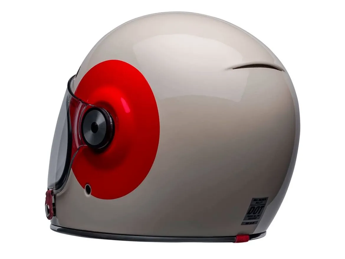 CASCO INTEGRALE BELL BULLITT TT VINTAGE BIANCO / OXBLOOD