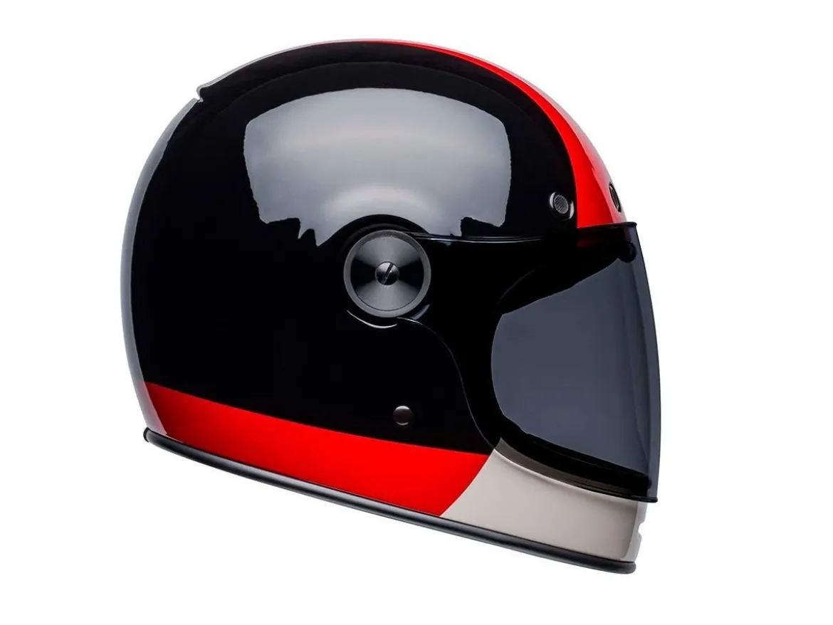 CASCO INTEGRALE BELL BULLITT BLAZON NERO E BURGUNDY