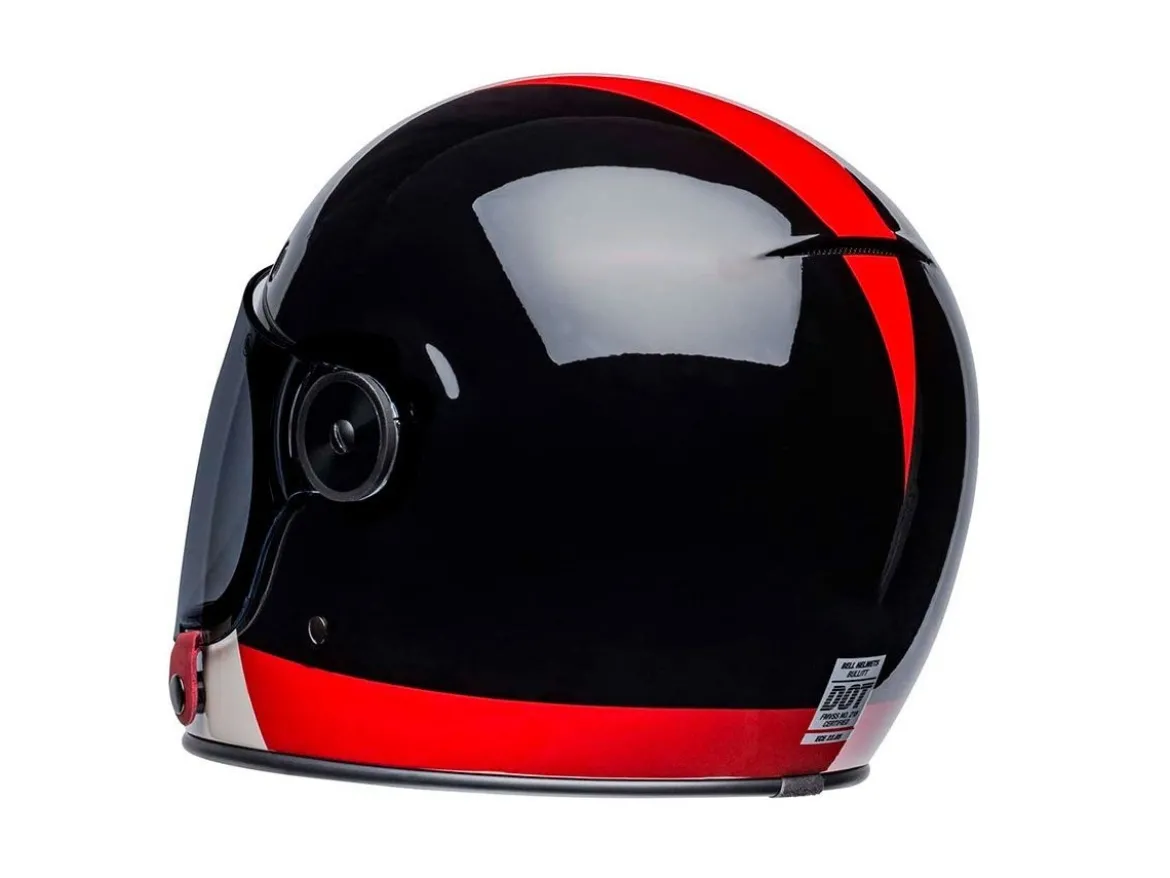 CASCO INTEGRALE BELL BULLITT BLAZON NERO E BURGUNDY