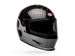 CASCO INTEGRALE BELL ELIMINATOR STOCKWELL NERO E BIANCO
