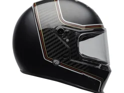 CASCO INTEGRALE BELL ELIMINATOR CARBON NERO OPACO