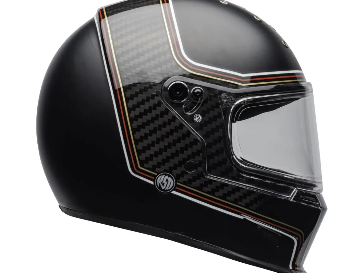 CASCO INTEGRALE BELL ELIMINATOR CARBON NERO OPACO